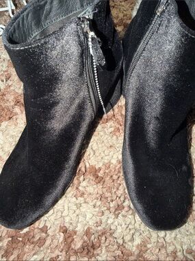 Earthies Apollo Black Ankle Booties